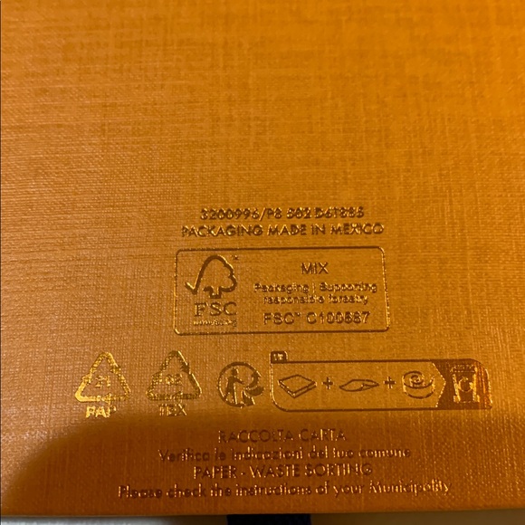 Louis Vuitton Saffron Box with Indigo Tab - Picture 3 of 4